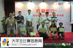 2015上海闵行区公益创业大赛
