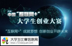 首届中国“互联网+”大学生创新创业大赛