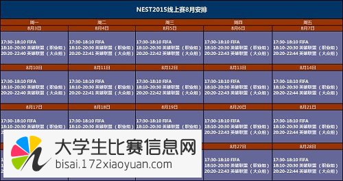 2015全国电子竞技大赛（NEST2015 总奖金150万）