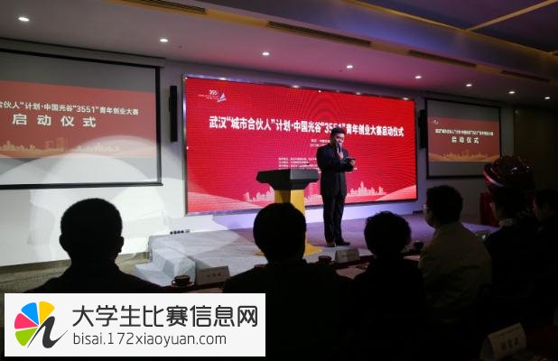武汉“城市合伙人”计划·中国光谷“3551”青年创业大赛