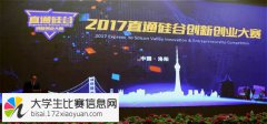 2017中国直通硅谷创新创业大赛